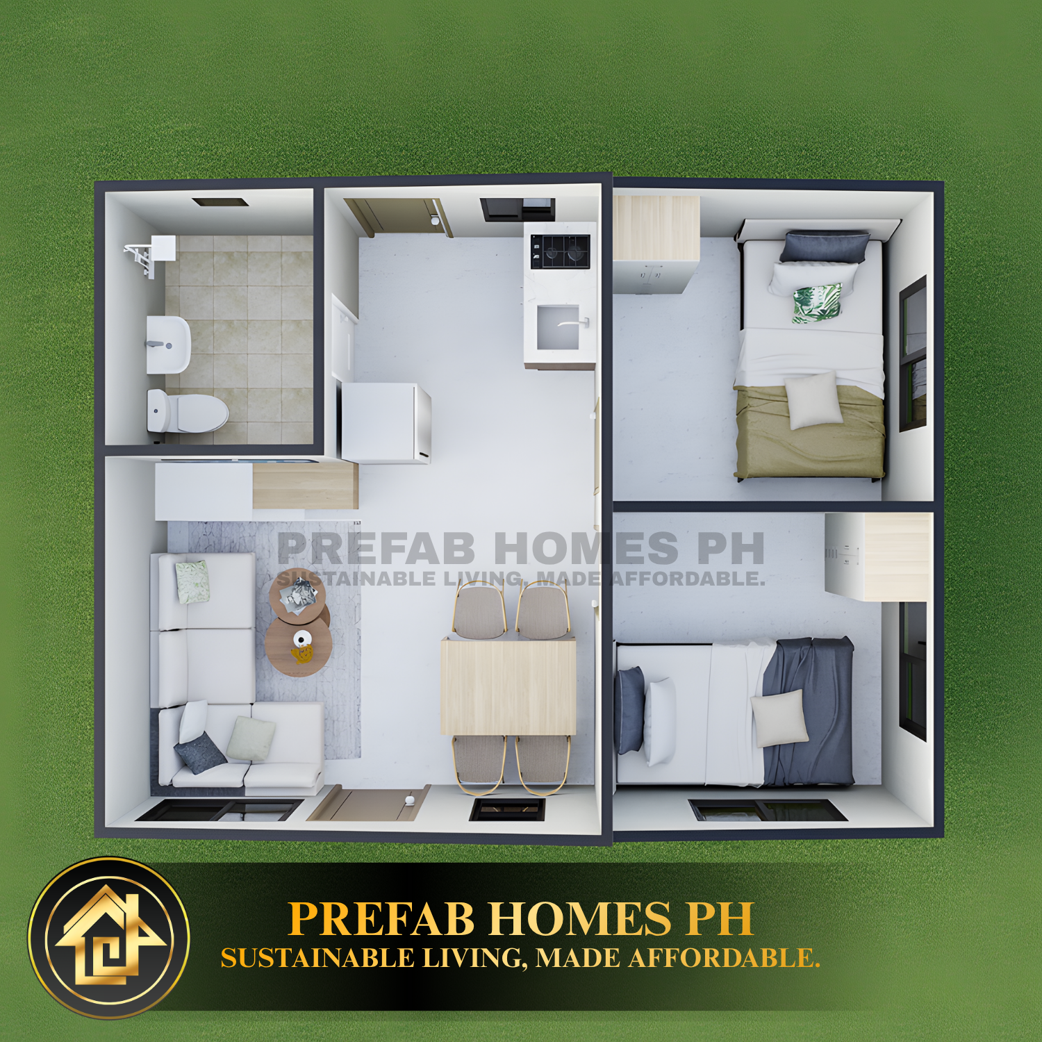 Prefab Two-Bedroom - Image 4