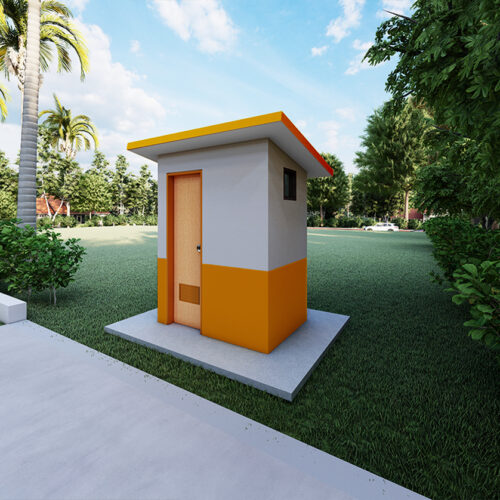 Prefab Public Toilet - 1 Stall - Image 3