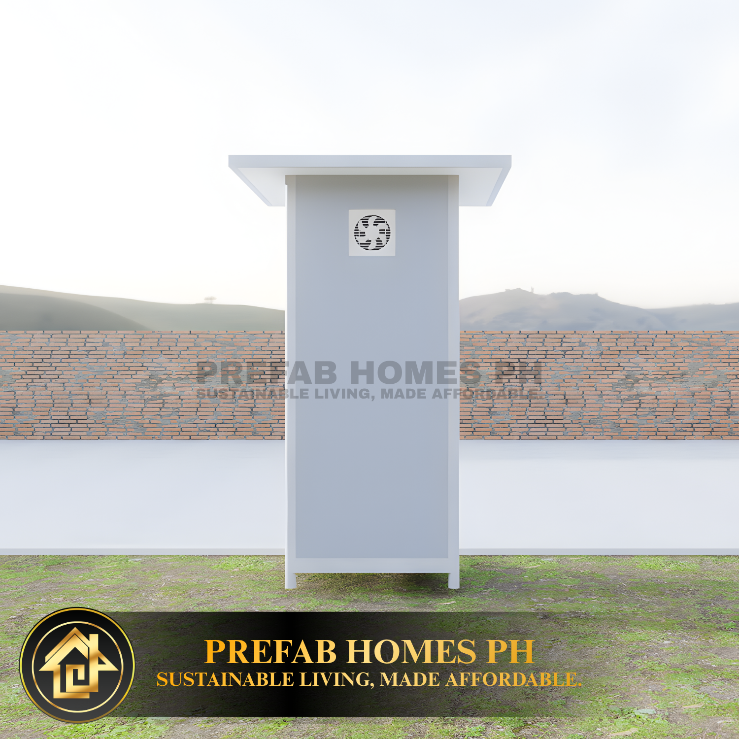 Prefab One-Stall Toilet (EPS) - Image 2