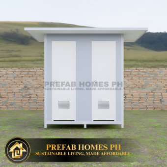 Prefab Two-Stall Toilet (EPS)