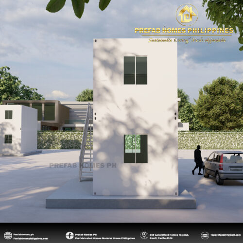 Prefab Multipurpose Container w/ Outdoor Stairs - Image 2