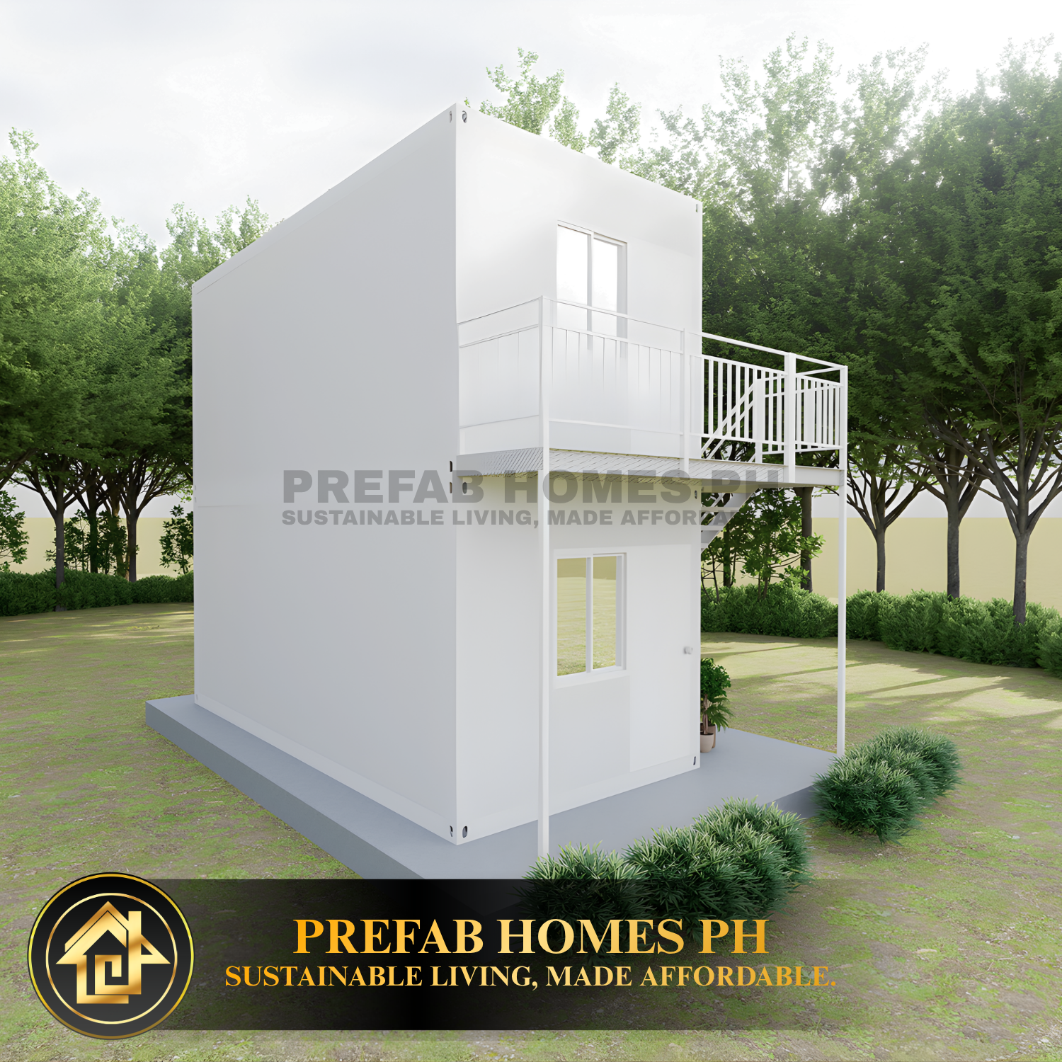 Prefab Multi-purpose Container w/ Outdoor Stairs - Image 2