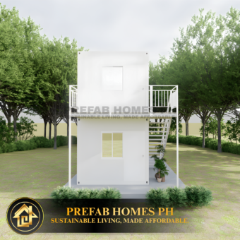 Prefab Multi-purpose Container w/ Outdoor Stairs